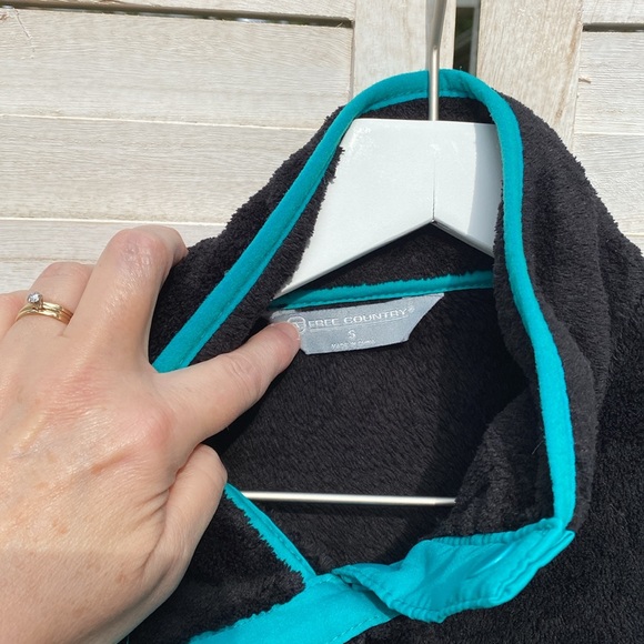 Free Country Venture Butter Pile Fleece Pullover Size Small - Picture 4 of 11